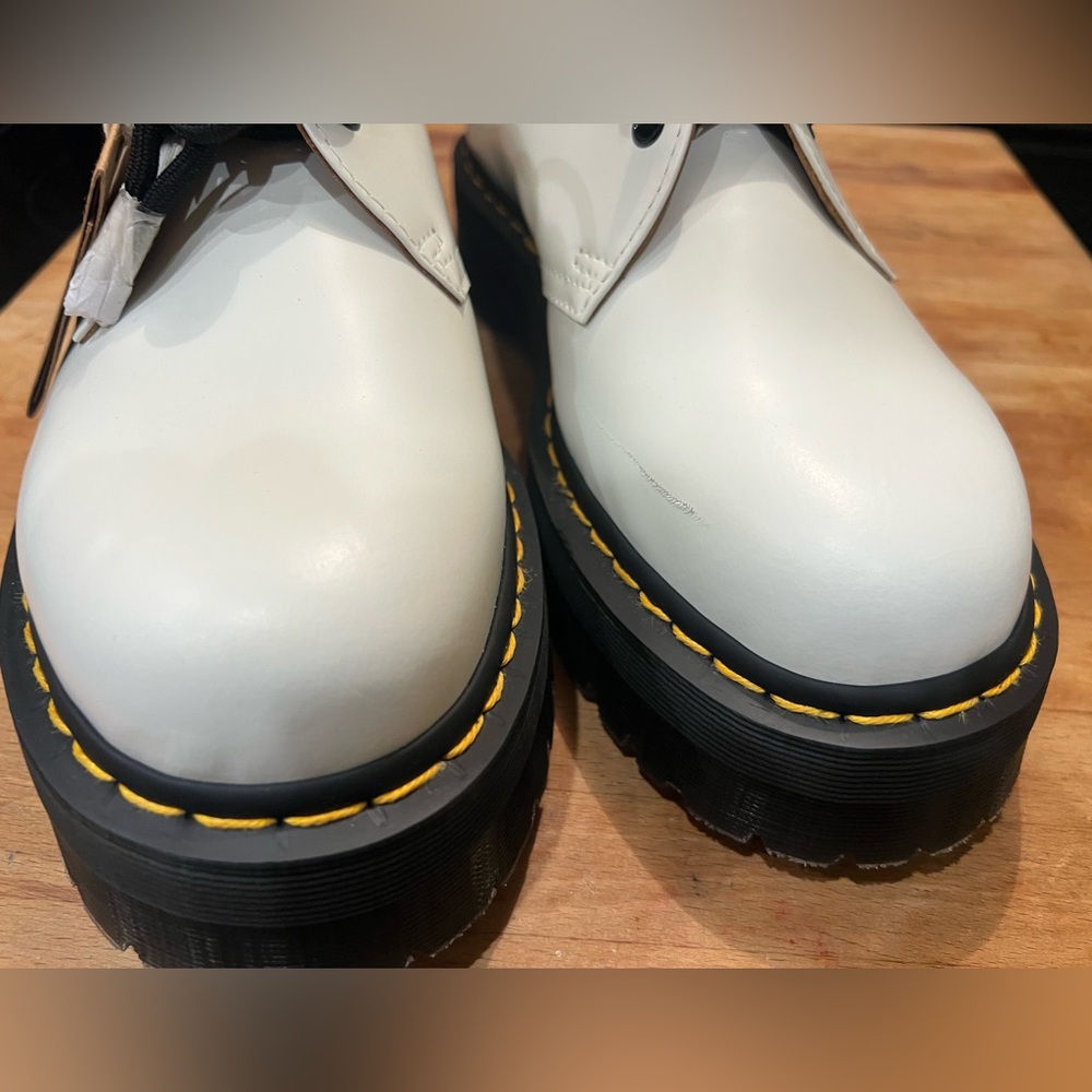 Dr. Martens 1461 Quad Platform Oxford Shoes - Picture 9 of 13